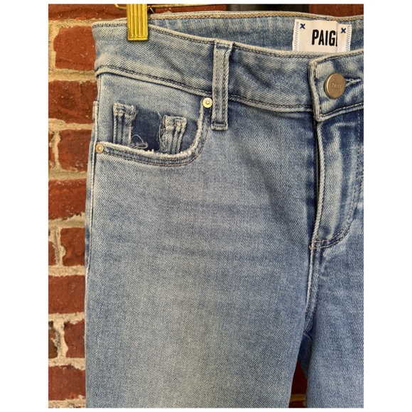 NWOT Anthropologie PAIGE MR Sloan Boot in Davia Distressed  Size 27 - Picture 6 of 13